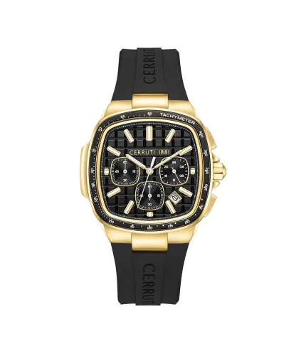 Cerruti 1881 Casale Silicon Strap Chronograph Watch