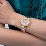 Guess Crown Jewel Montre Femme Multifonction Acier Doré – Image 5
