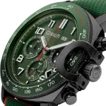 CERRUTI Positano Green Rubber Chronograph – Image 3
